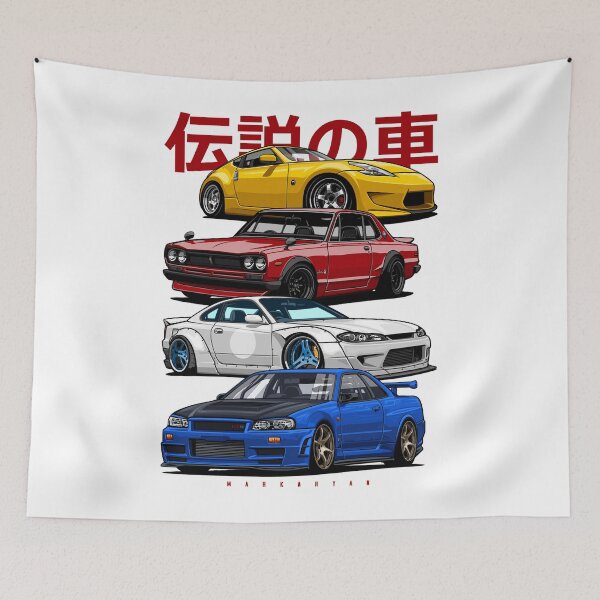 Item preview, JDM Mix. Skyline R34, Silvia S15, Hakosuka and 370Z designed and sold by Ramoncia860.
