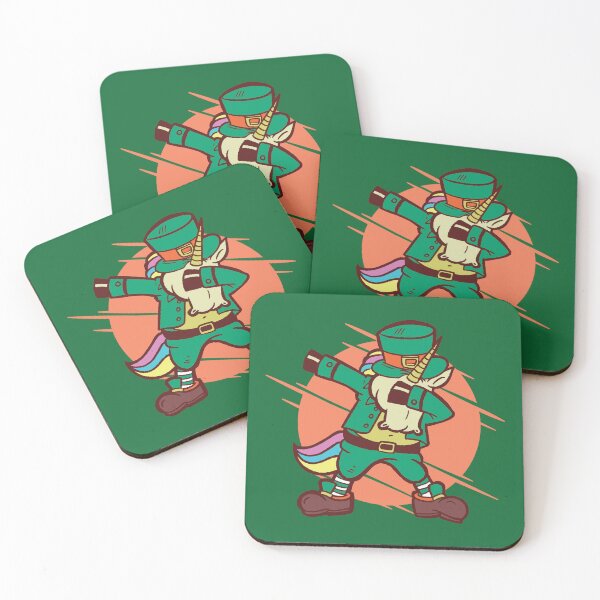Item preview, St Patrick's Day Dabbing Unicorn designed and sold by Amazing Designs.