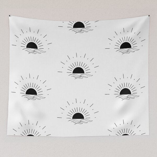 Item preview, Radiate positivity, Sun, boho sun. Retro Sun Vintage designed and sold by Tanysl.