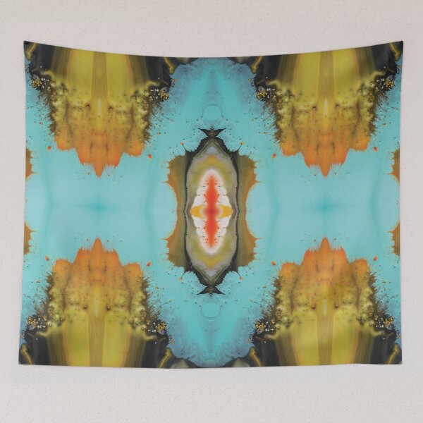 Item preview, Abstraction on Aqua  designed and sold by AndradaArt.