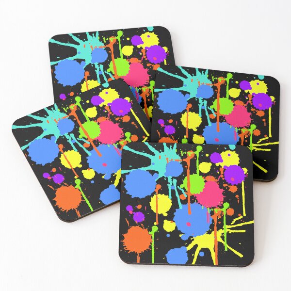 Item preview, Dirty Paint Splatter Colorful Funny Splash Creativity Art designed and sold by PilaStudio.