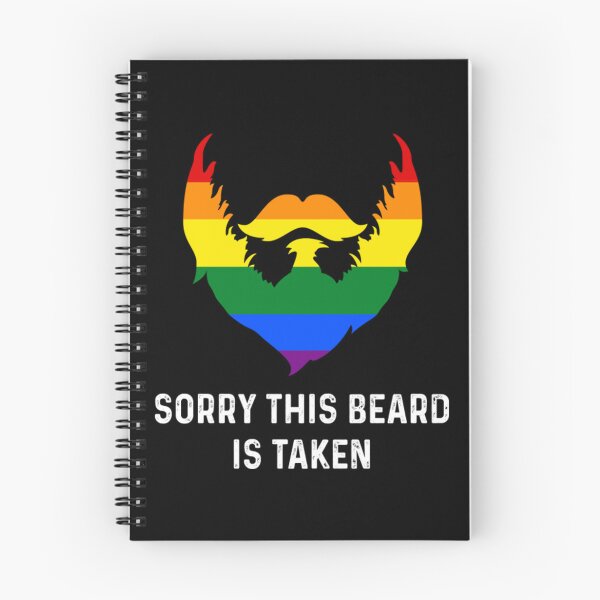 Item preview, Sorry This Beard is Taken Gay Rainbow Flag Funny Gay Pride designed and sold by BufFord71.