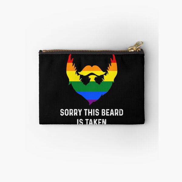 Item preview, Sorry This Beard is Taken Gay Rainbow Flag Funny Gay Pride designed and sold by BufFord71.
