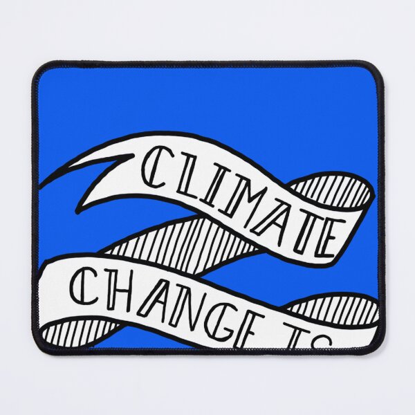 Item preview, Climate change is real [Public Health] Sticker designed and sold by Khadijasdoser.