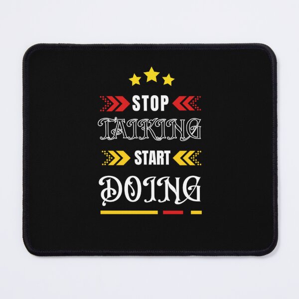 Item preview, Stop talking start doing T-shirt designed and sold by godahassan.