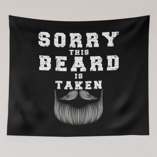 Item preview, Sorry This Beard is Taken Shirt - Valentines Day Gift Bearded Men designed and sold by BufFord71.