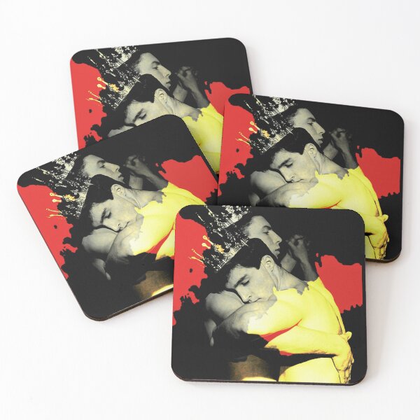 Item preview, Two Men Dancing Pop Art In Red designed and sold by GAYPOPART.