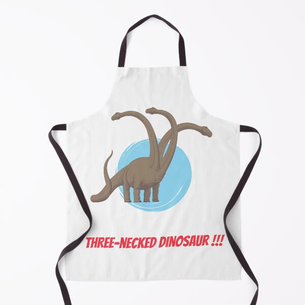 Item preview, Three-necked dinosaur - in blue circle designed and sold by CosmicStory.