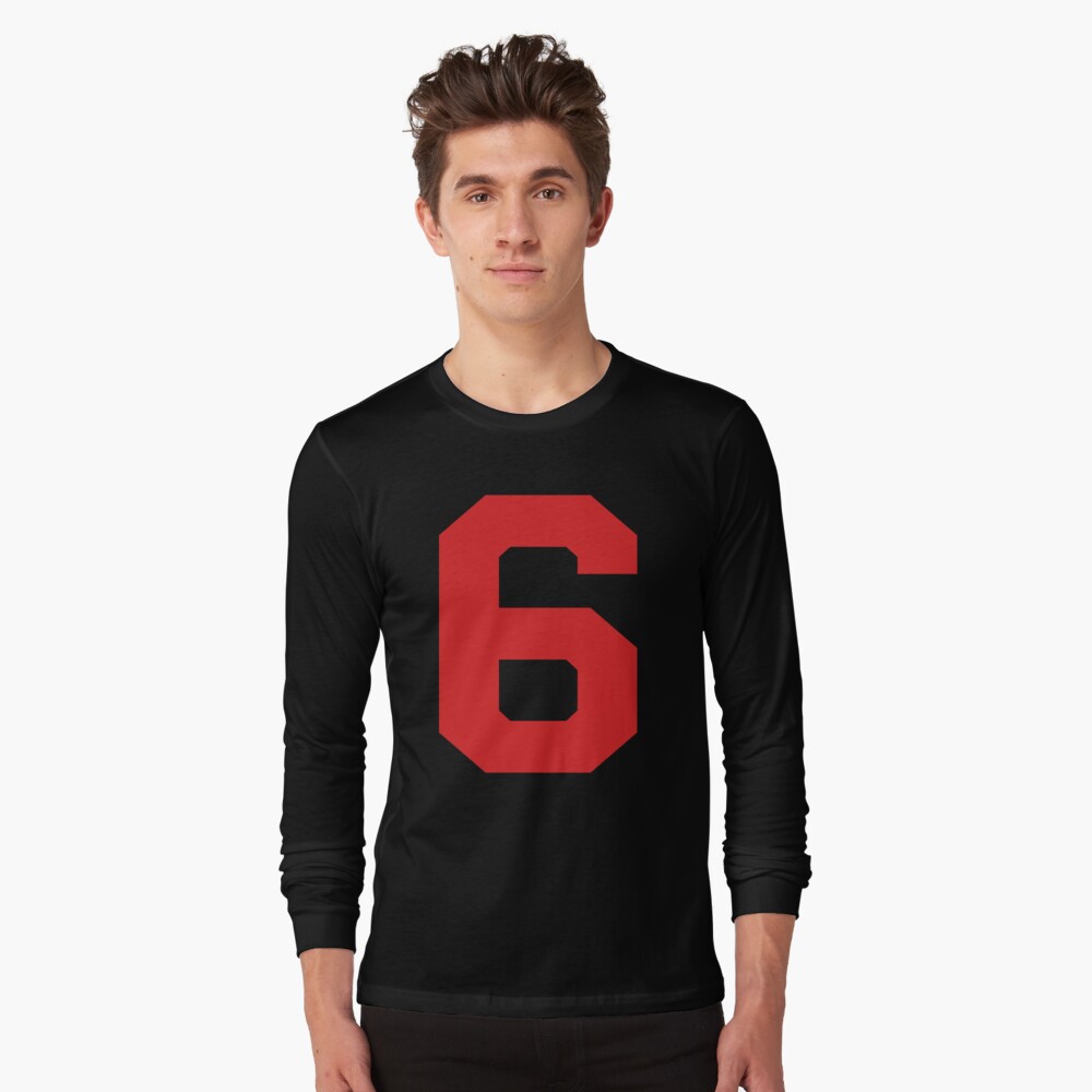 Number Six - No. 6 (two-color) red | Kids T-Shirt