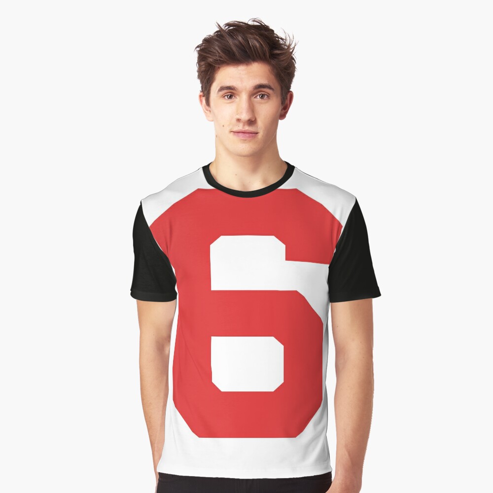 Number Six - No. 6 (two-color) red | Kids T-Shirt