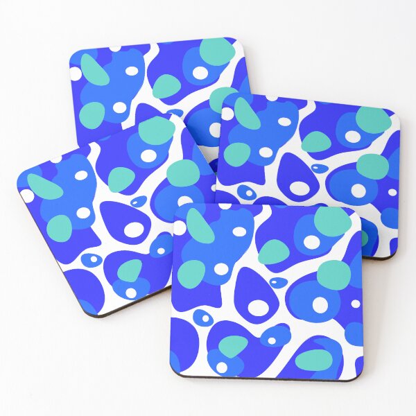 Item preview, blue abstract art pattern designed and sold by achintha prabash.