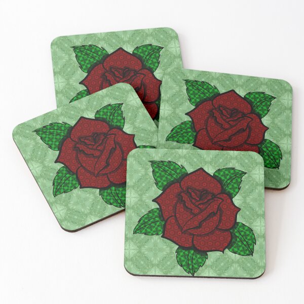 Item preview, Rose textured colored designed and sold by Crochetamommy.