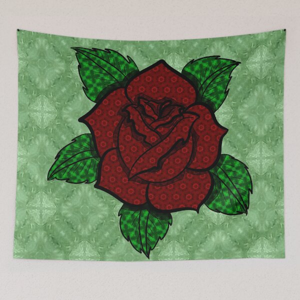 Item preview, Rose textured colored designed and sold by Crochetamommy.