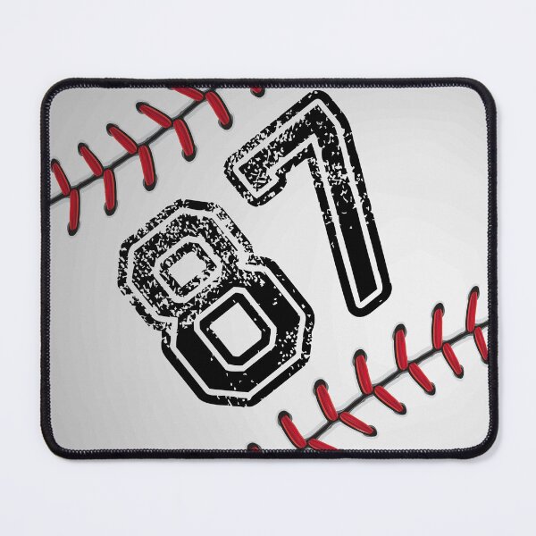 Item preview, Baseball ball number 87, eighty seven  designed and sold by TheCultStuff.