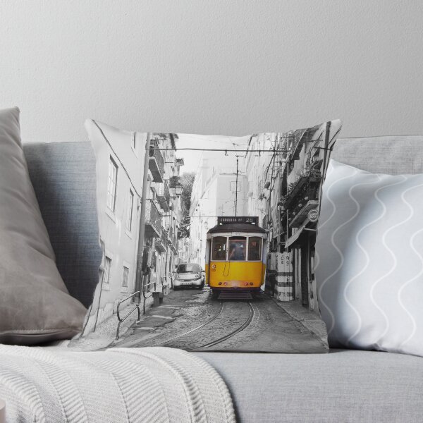 Item preview, The yellow tram of Lisbon designed and sold by CarolinaReina.