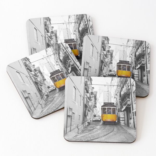 Item preview, The yellow tram of Lisbon designed and sold by CarolinaReina.