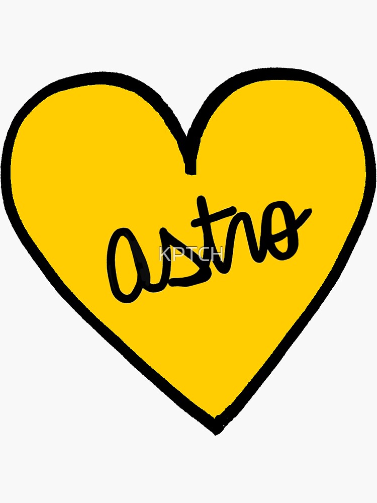 Pegatina «ASTRO Heart Patch kpop» de KPTCH | Redbubble