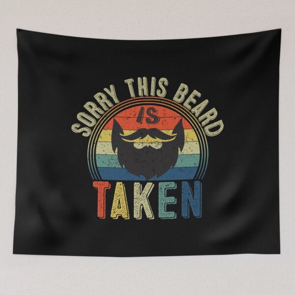 Item preview, Sorry This Beard Is Taken Retro Vintage designed and sold by BufFord71.