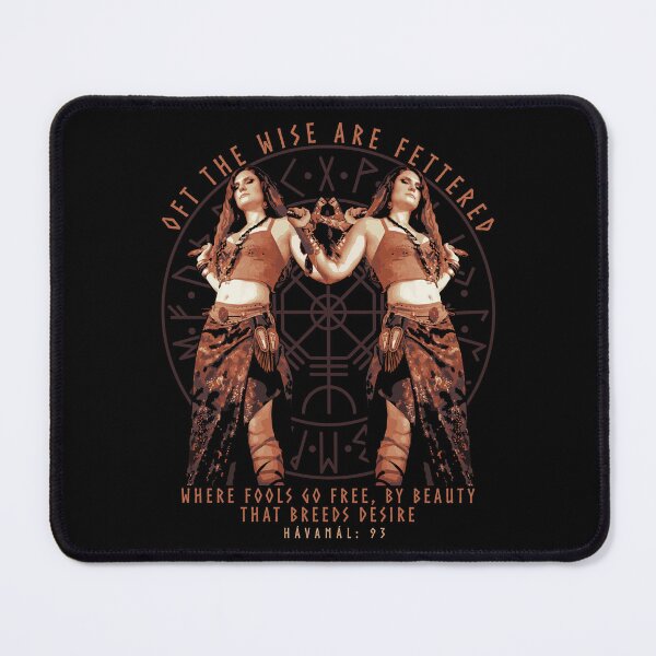 Item preview, Oft the Wise are Fettered, Norse Viking Proverb, Sagas, Viking Gift, Shield Maiden designed and sold by Proverbial Wisdom Design.