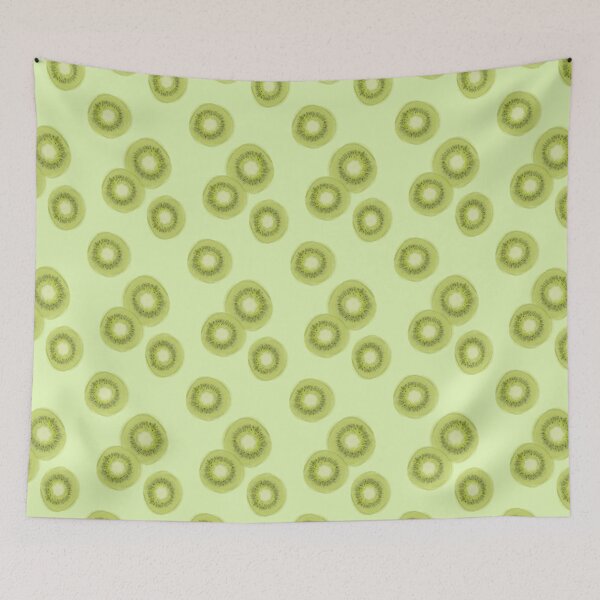 Item preview, Watercolor Kiwi Slices Pattern designed and sold by TimeForTShirt.