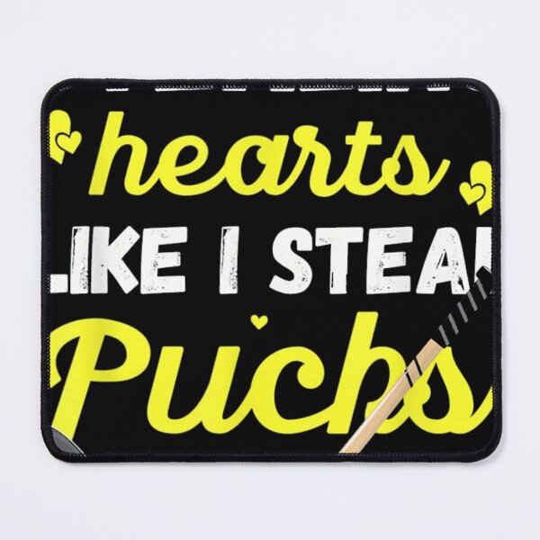 Item preview, I Steal Pucks Valentines Day Hockey designed and sold by melindadblacks.