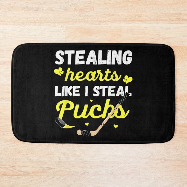Item preview, I Steal Pucks Valentines Day Hockey designed and sold by melindadblacks.