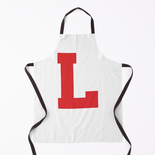 Item preview, Alphabet, Red L, Sports letter L designed and sold by TheCultStuff.