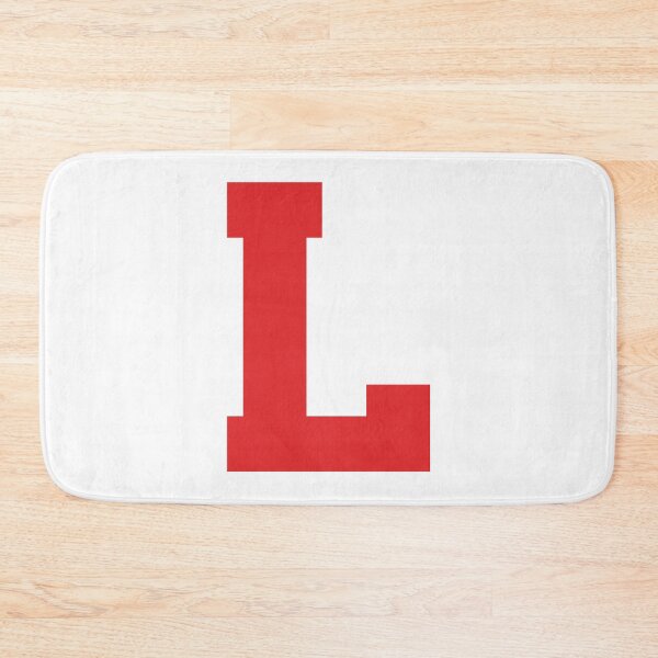 Item preview, Alphabet, Red L, Sports letter L designed and sold by TheCultStuff.