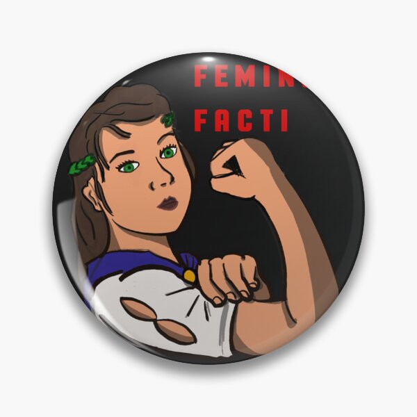Item preview, Dux Femina Facti Pegatina designed and sold by ElizabeGroth.