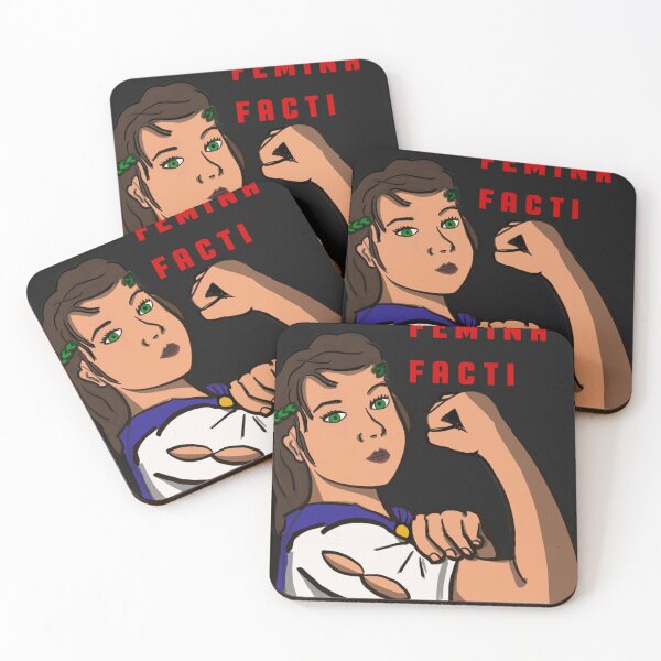 Item preview, Dux Femina Facti Pegatina designed and sold by ElizabeGroth.