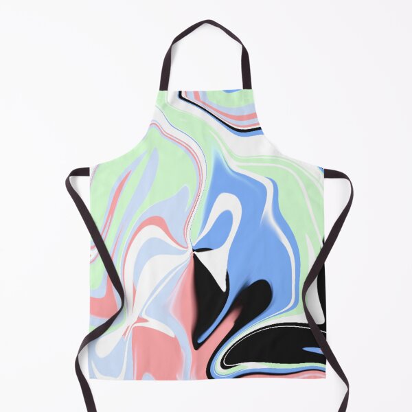 Item preview, Abstract Pastel Pink, Blue and Green Liquid Art designed and sold by quinellie.