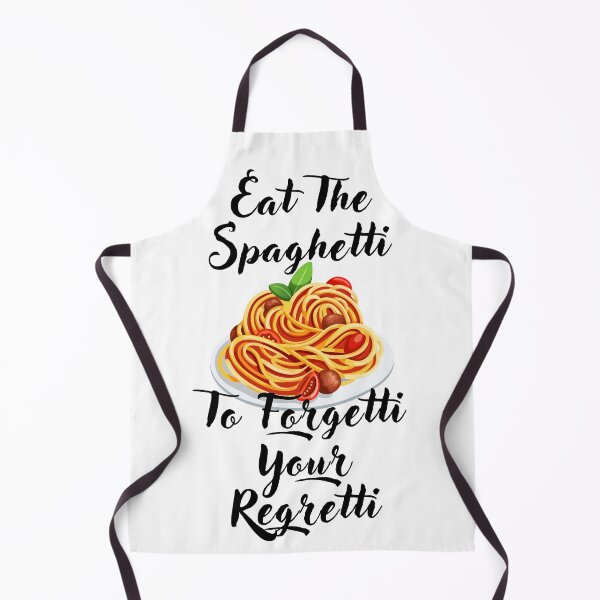 Item preview, Eat The Spaghetti To Forgetti Your Regretti designed and sold by TopMerchz.