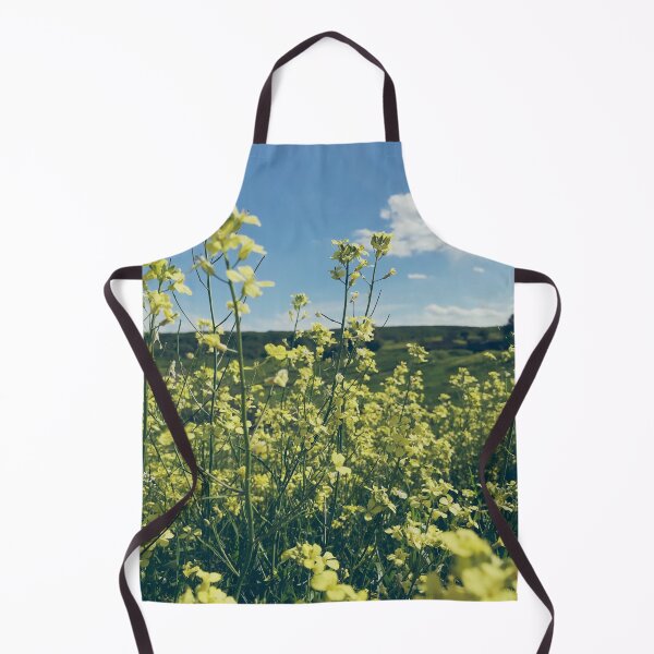 Item preview, Yellow rapeseed flowers in the field and a blue sky designed and sold by NicoletaDesigns.