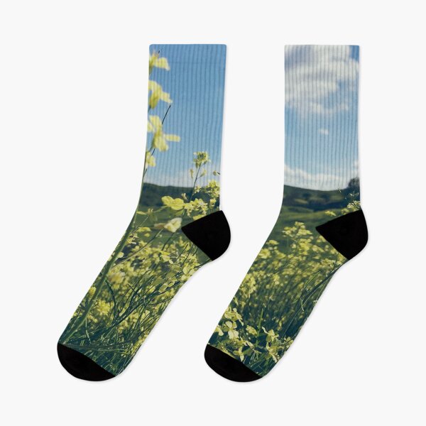 Item preview, Yellow rapeseed flowers in the field and a blue sky designed and sold by NicoletaDesigns.
