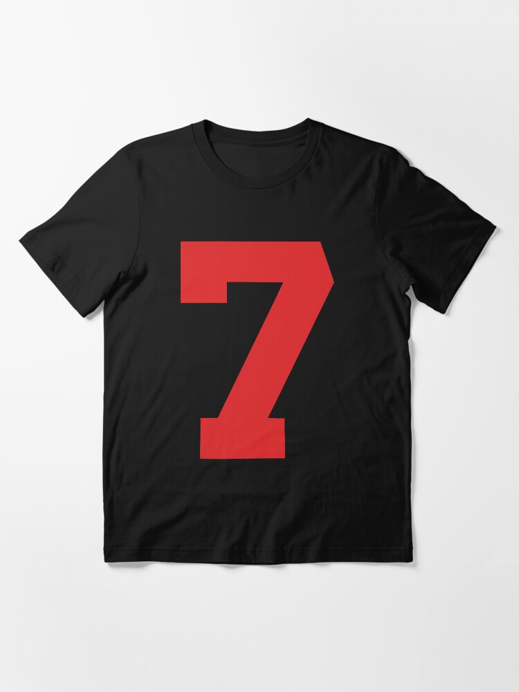 Number 7, Red seven, Sports number 7