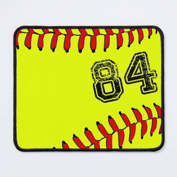Item preview, Softball ball number 84, eighty four designed and sold by TheCultStuff.