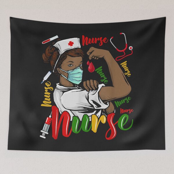 Item preview, African American Nurse Black History Month Pride Black Women designed and sold by marcipattysk1i.