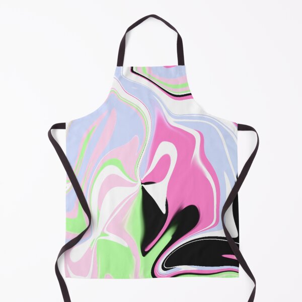 Item preview, Abstract Pastel Pink, Blue and Green Liquid Art designed and sold by quinellie.