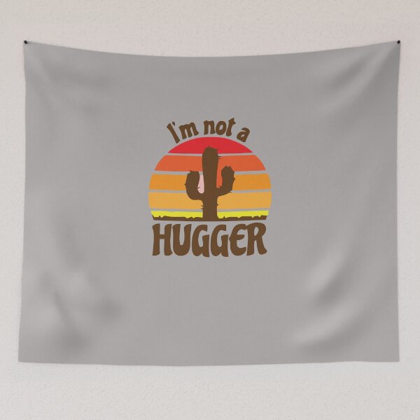 Item preview, I Am Not A Hugger Shirt Funny Vintage and retro designed and sold by َART LOVERS ★★★★★.