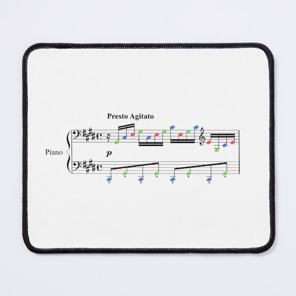 Item preview, Moonlight Sonata (3rd Movement) Opening Bars designed and sold by Musicianst0re.