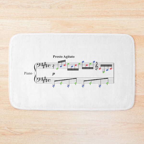 Item preview, Moonlight Sonata (3rd Movement) Opening Bars designed and sold by Musicianst0re.
