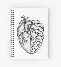 Cuaderno de espiral Corazón y Cerebro