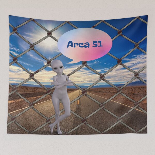 Item preview, UFO,aliens,area 51 t-shirts,caps,pillows designed and sold by grickodd.