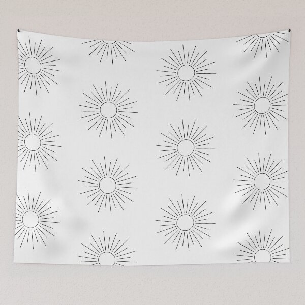 Item preview, Radiate positivity, Sun, boho sun. Retro Sun Vintage designed and sold by Tanysl.