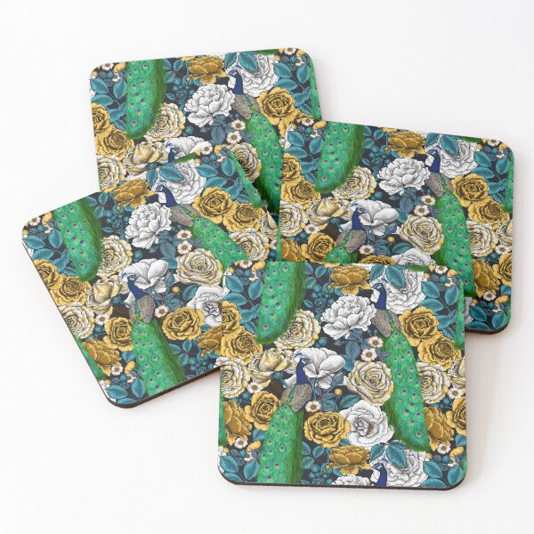 Item preview, Peacocks in the rose garden 3 designed and sold by Katerina Mitkova Kirilova.