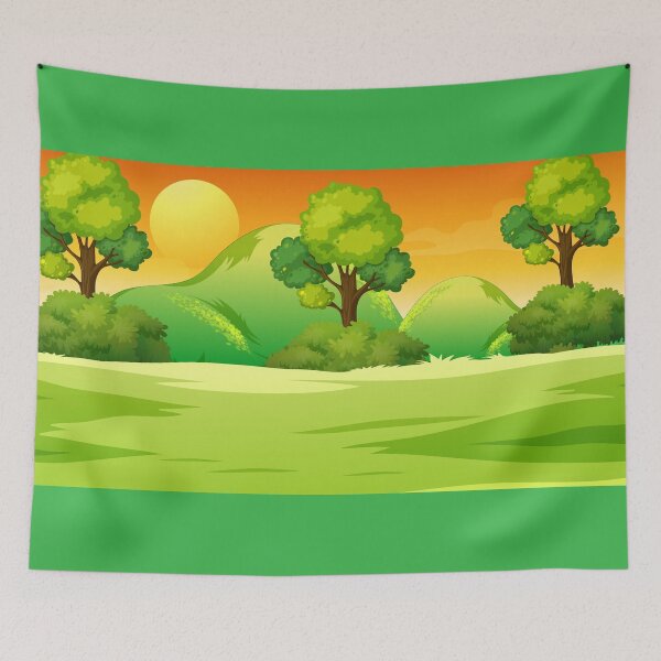 Item preview, Blank Meadow Landscape scene at sunset designed and sold by shoping11228.