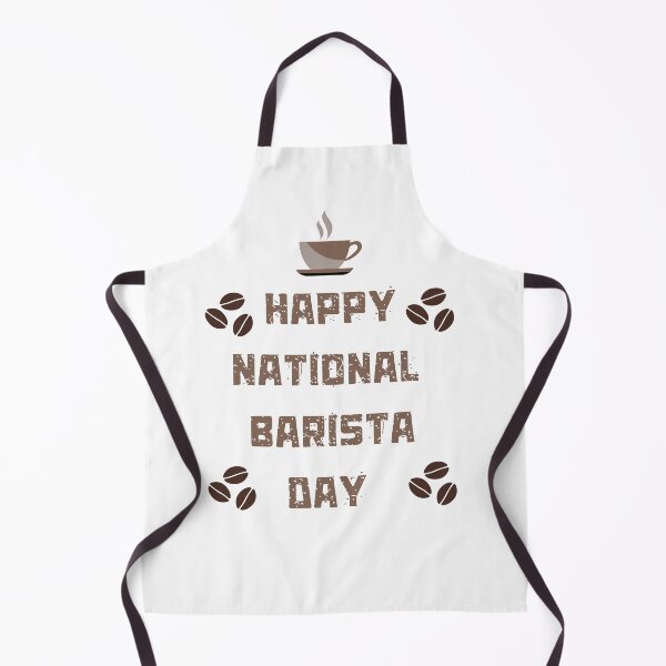 Item preview, Happy national barista day designed and sold by TheJojoman.