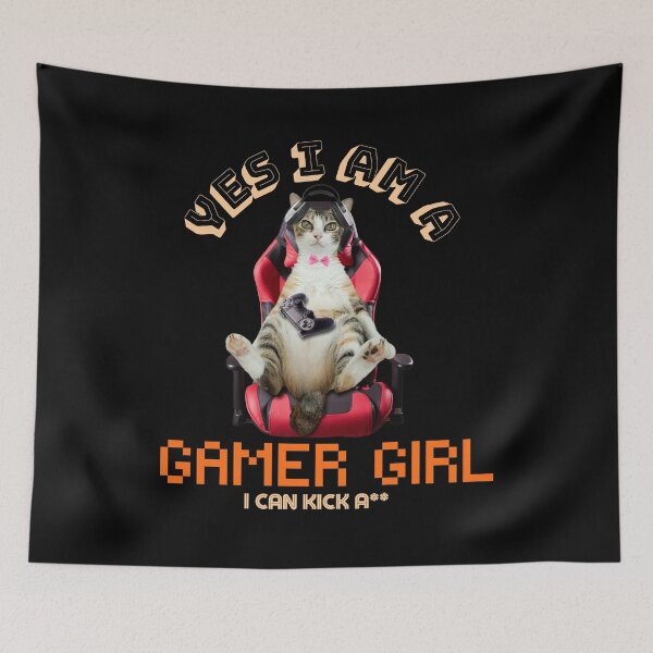 Item preview, Yes, I Am A Gamer Girl (With Text) designed and sold by leBoosh-Designs.