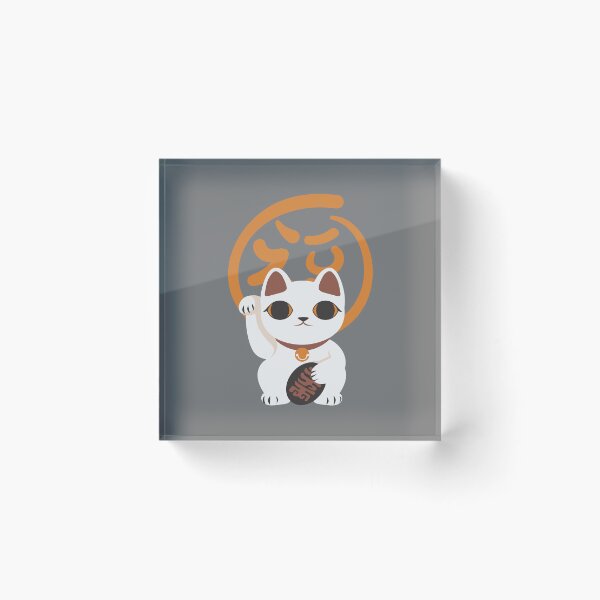 Item preview, Maneki-Neko Lucky Cat | Cool Japanese Good Luck Charm : Japanese Cat designed and sold by akiotatsuo.