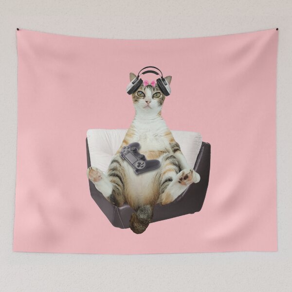 Item preview, Yes, I Am A Gamer Girl (Couch Version) designed and sold by leBoosh-Designs.